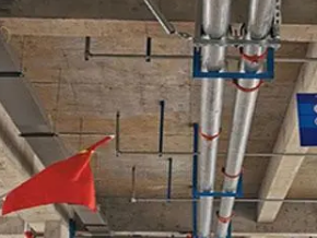 旺苍管廊支架的安装方法